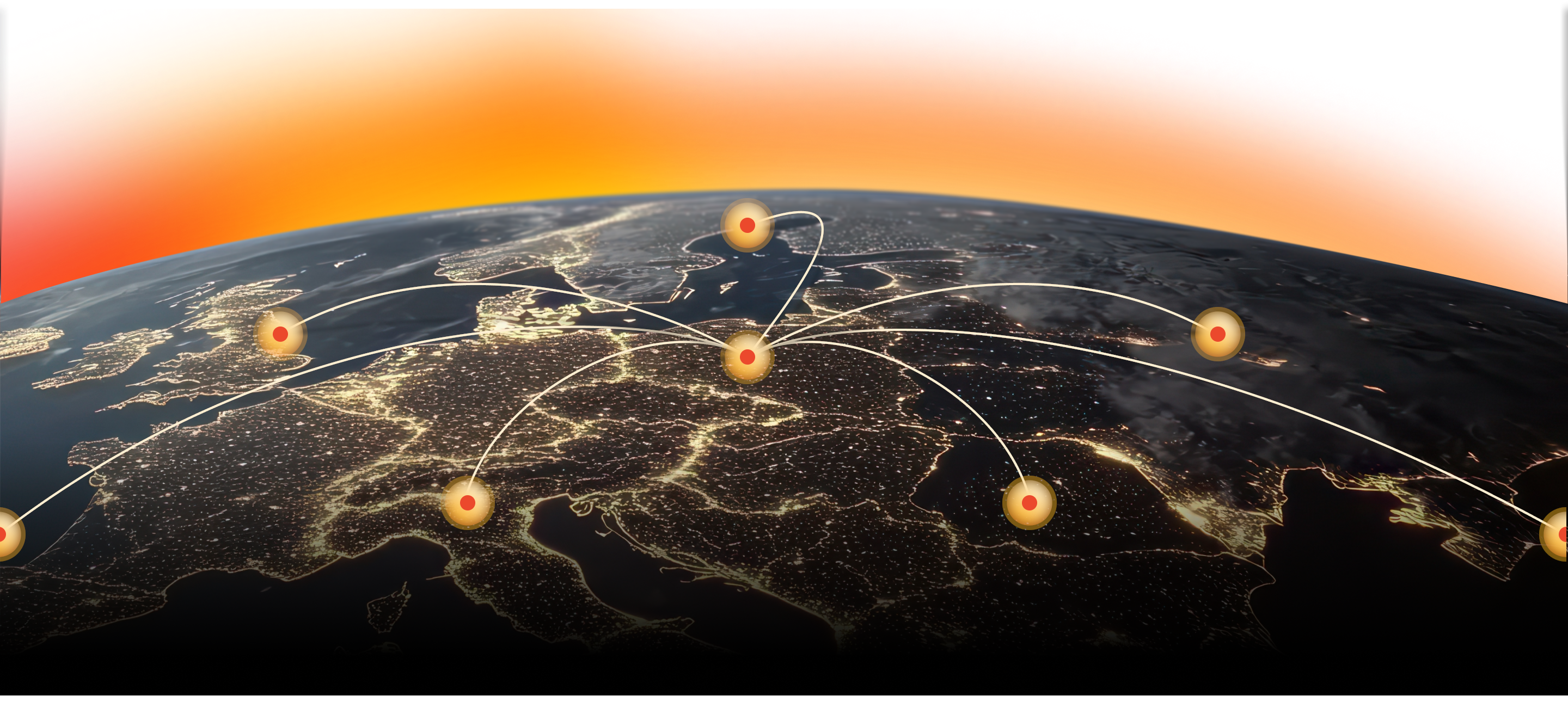 Illustration representing global delivery